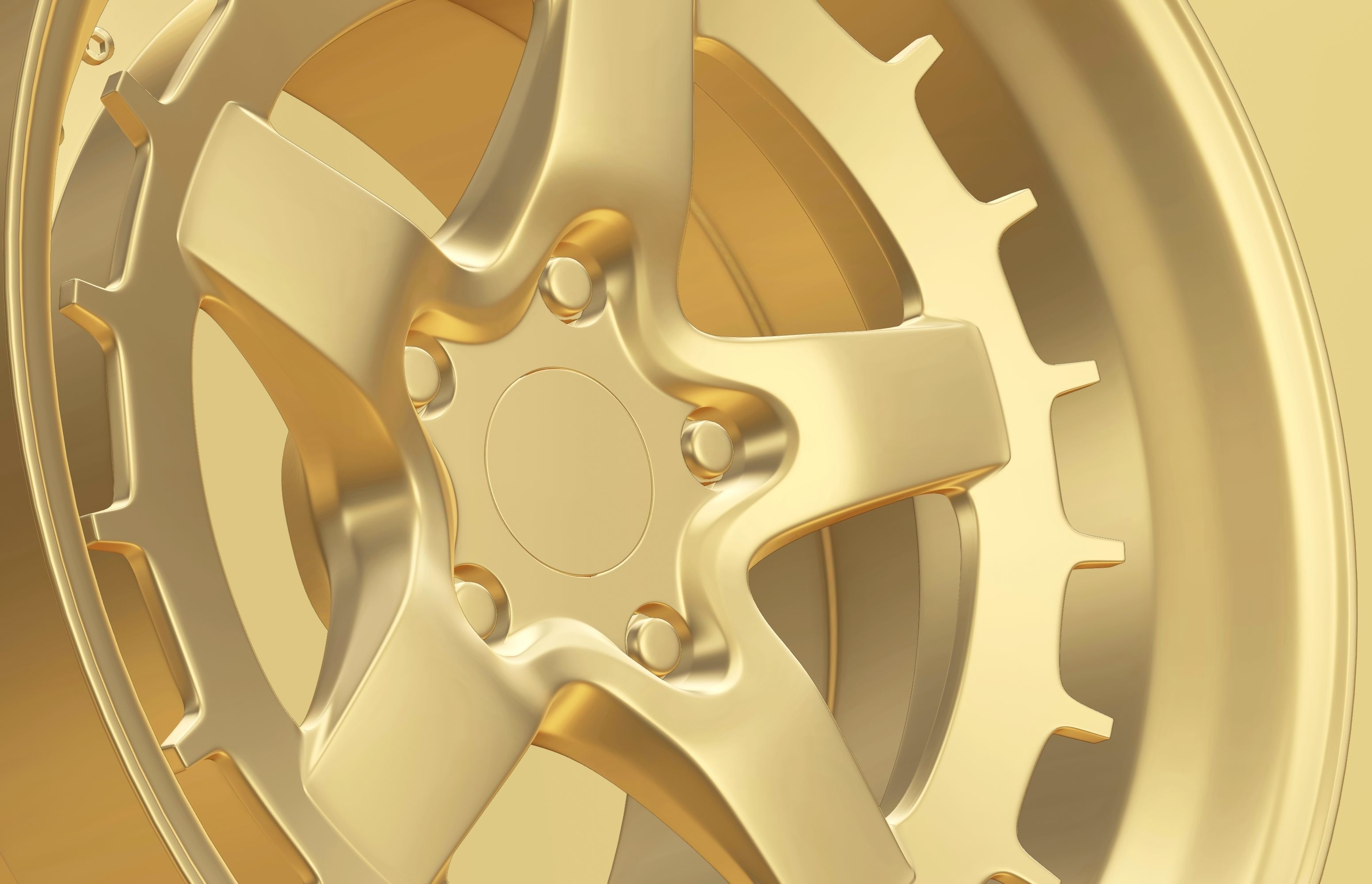 Rotiform  6 rims pack High and Low poly Low-poly 3D model_17