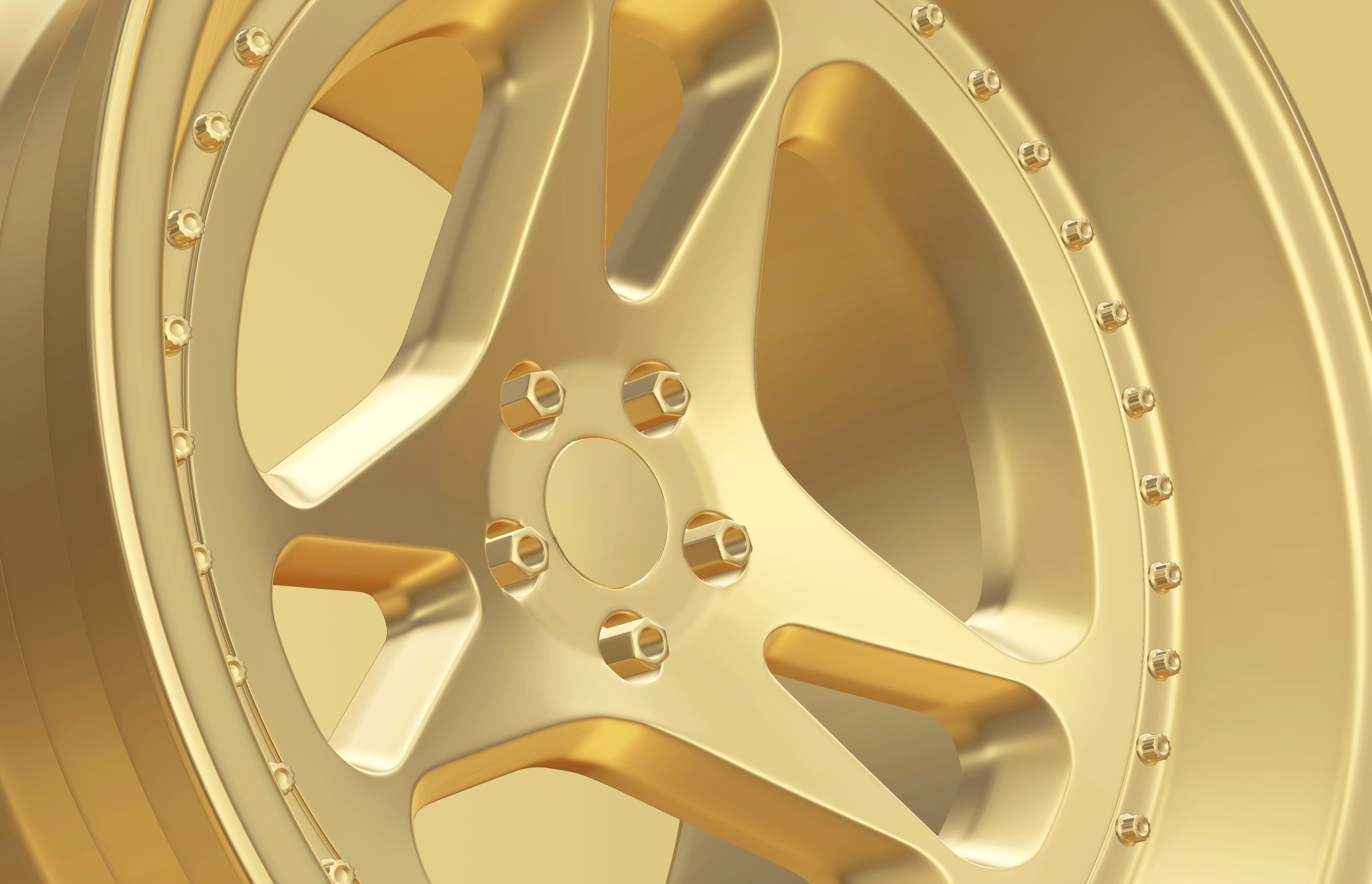 Rotiform  6 rims pack High and Low poly Low-poly 3D model_18