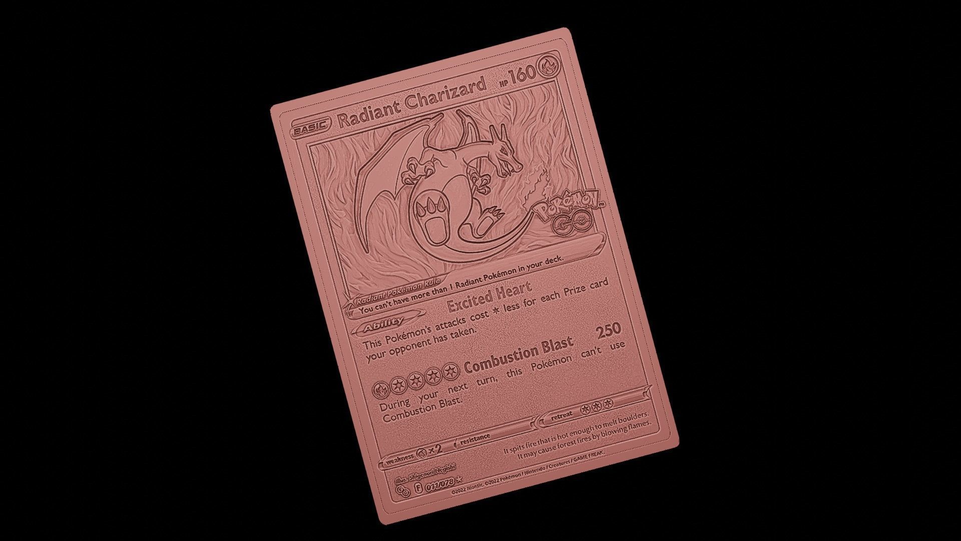 CHARIZARD POKEMON GO 3D print model_2