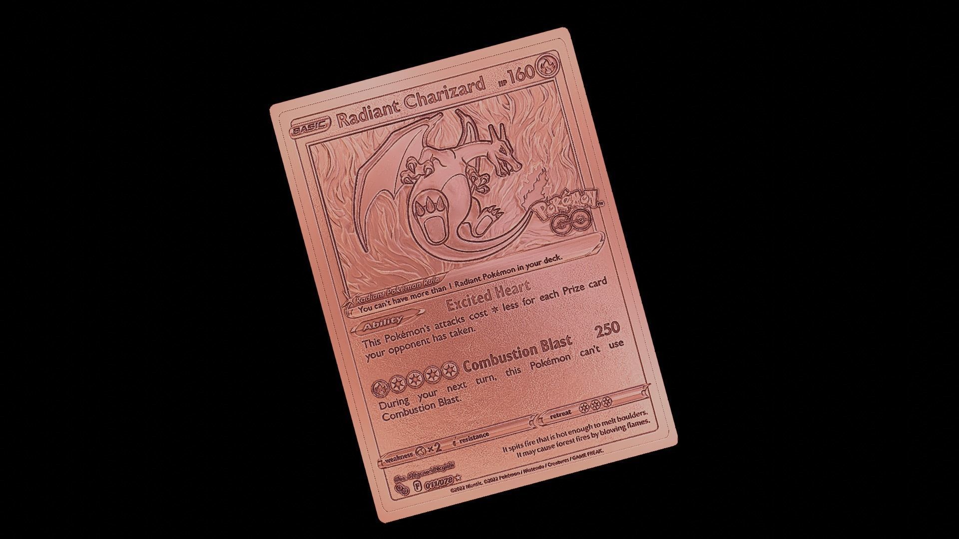 CHARIZARD POKEMON GO 3D print model_1