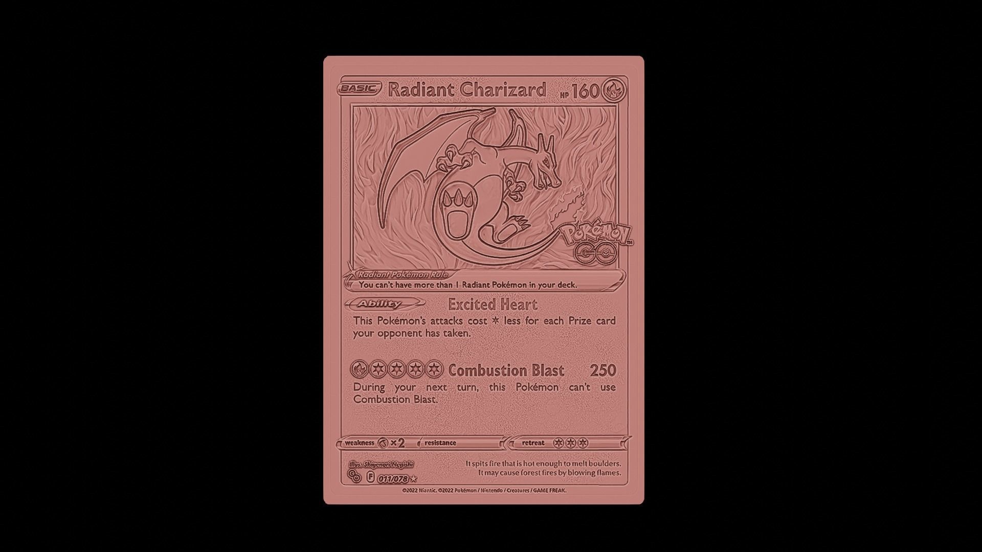 CHARIZARD POKEMON GO 3D print model_3