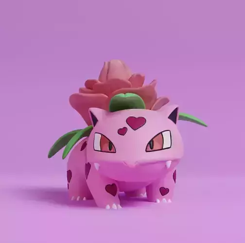 Pokemon - Ivysaur Valentines Day