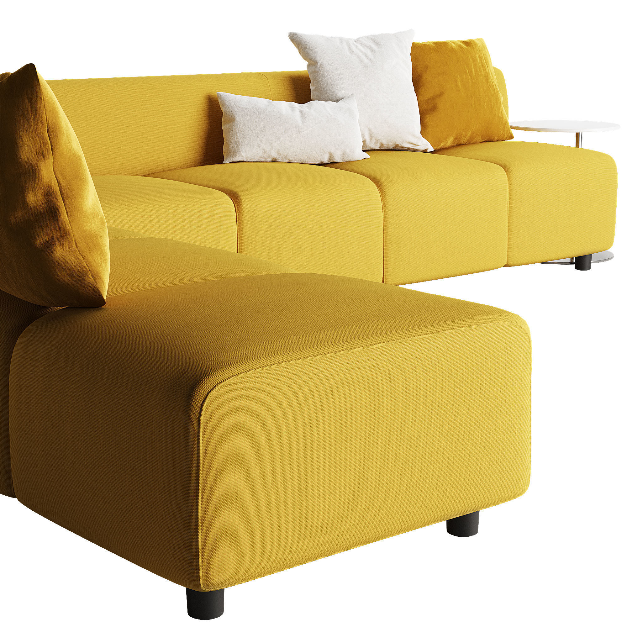 Coalesse Await Lounge System 3D model_4