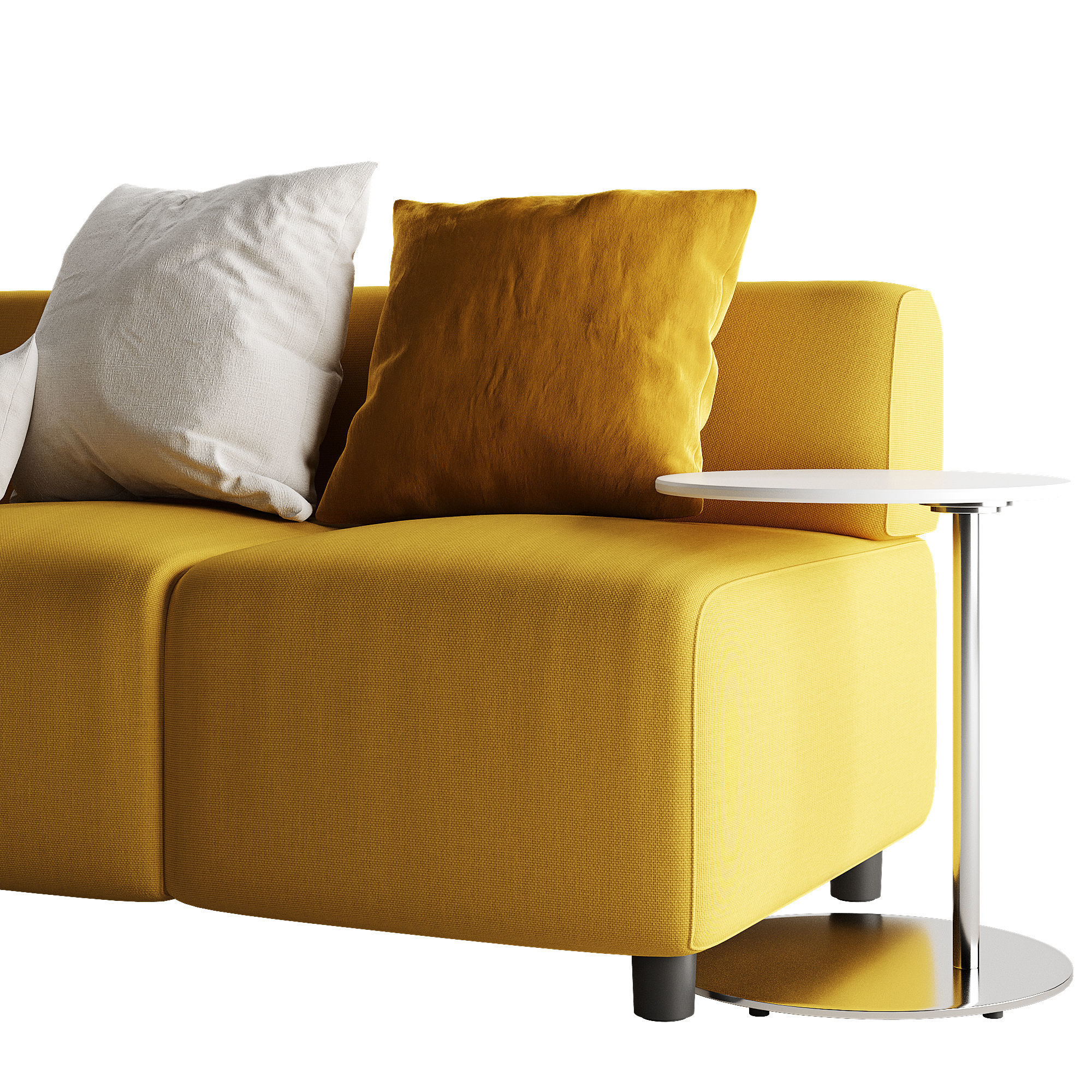 Coalesse Await Lounge System 3D model_1