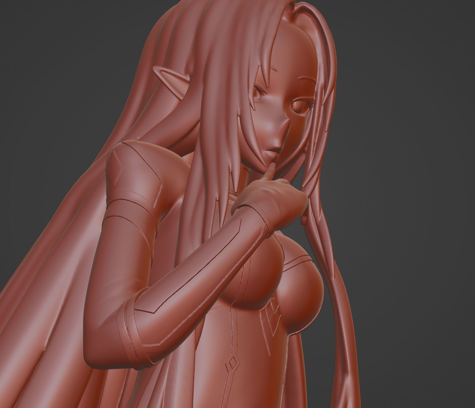 Alpha -  The Eminence in Shadow 3D print model_13