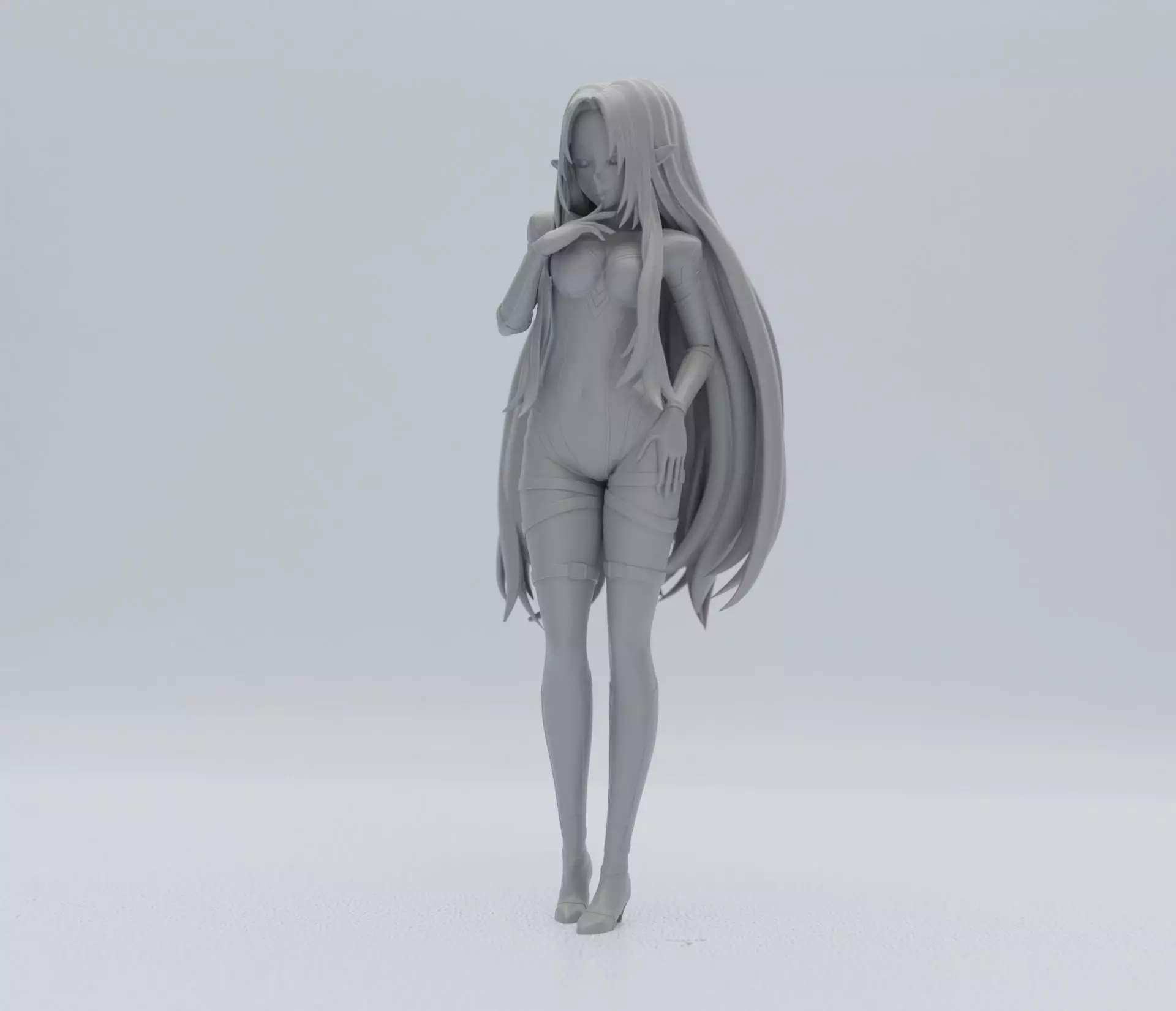 Alpha -  The Eminence in Shadow 3D print model_0