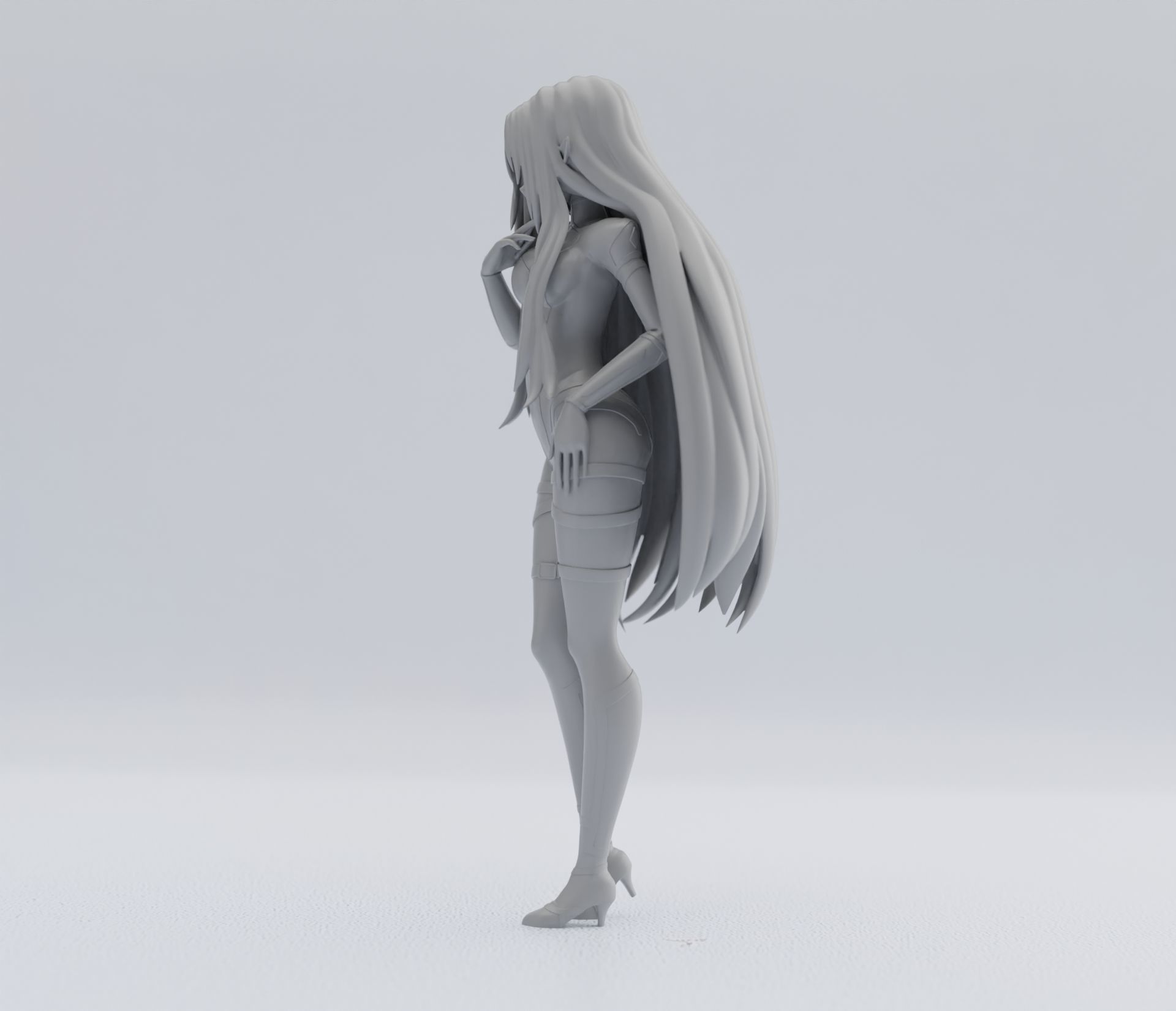 Alpha -  The Eminence in Shadow 3D print model_5