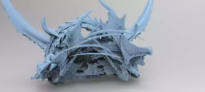 Alien Dragon God Bone Structure 9