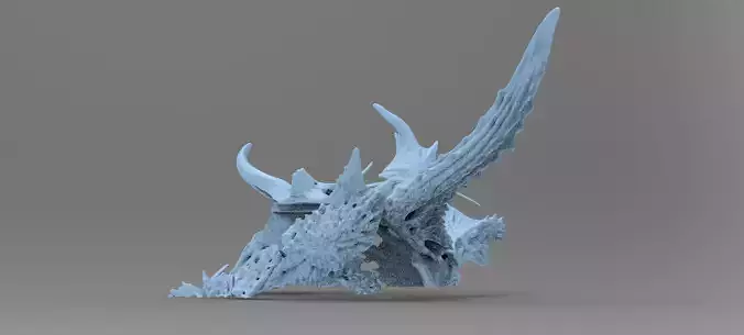 Alien Dragon God Bone Structure 13 