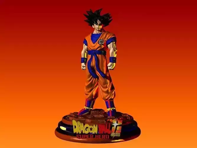 GOKU SUPER HERO DRAGON BALL SUPER 