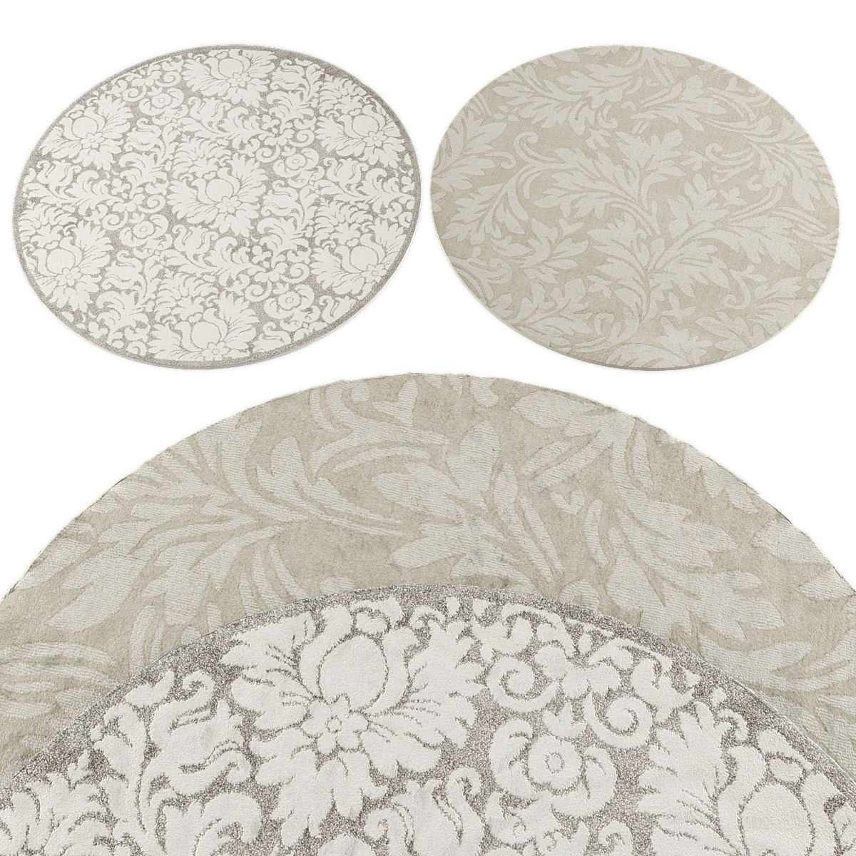 Rugs collection 404 Low-poly 3D model_2