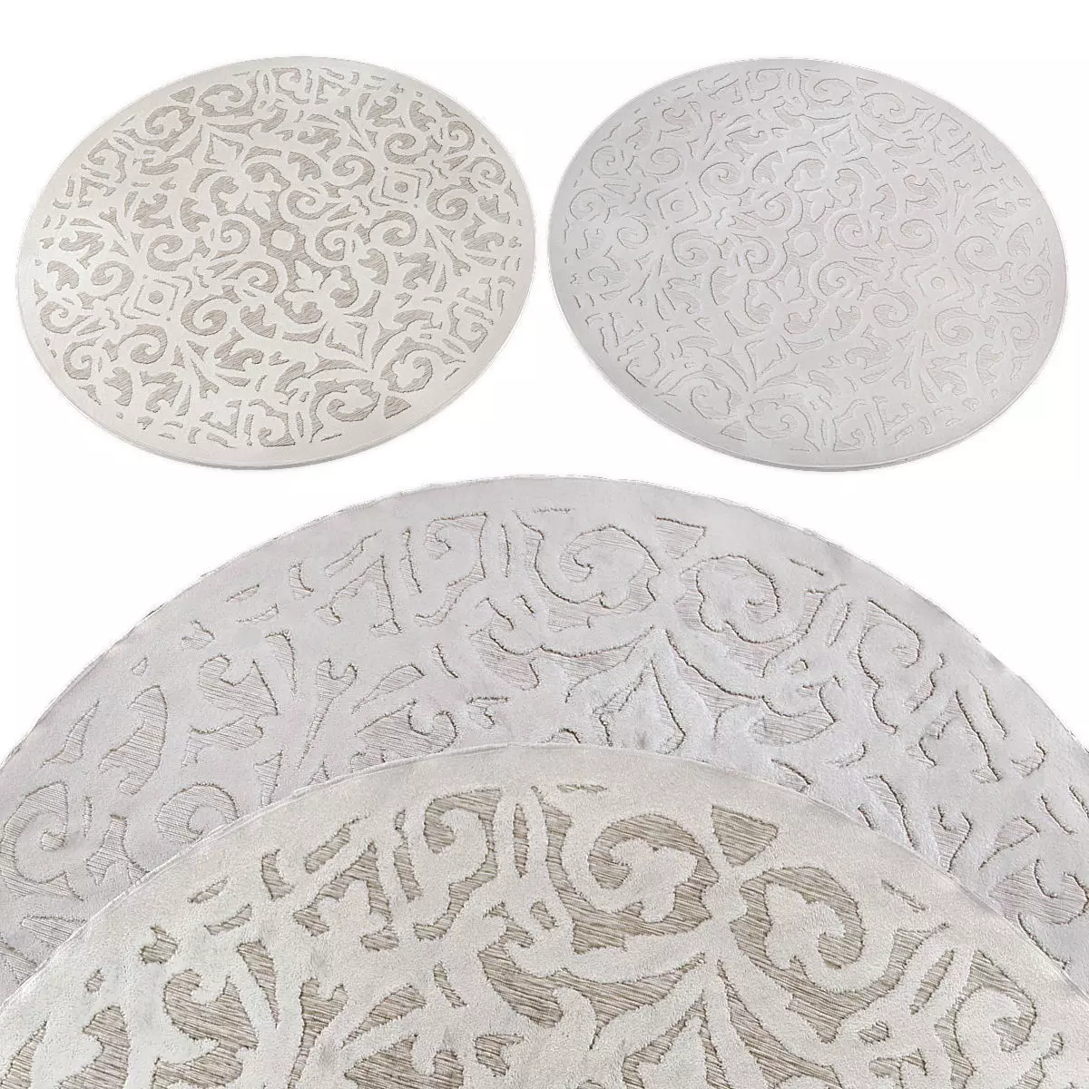 Rugs collection 404 Low-poly 3D model_0