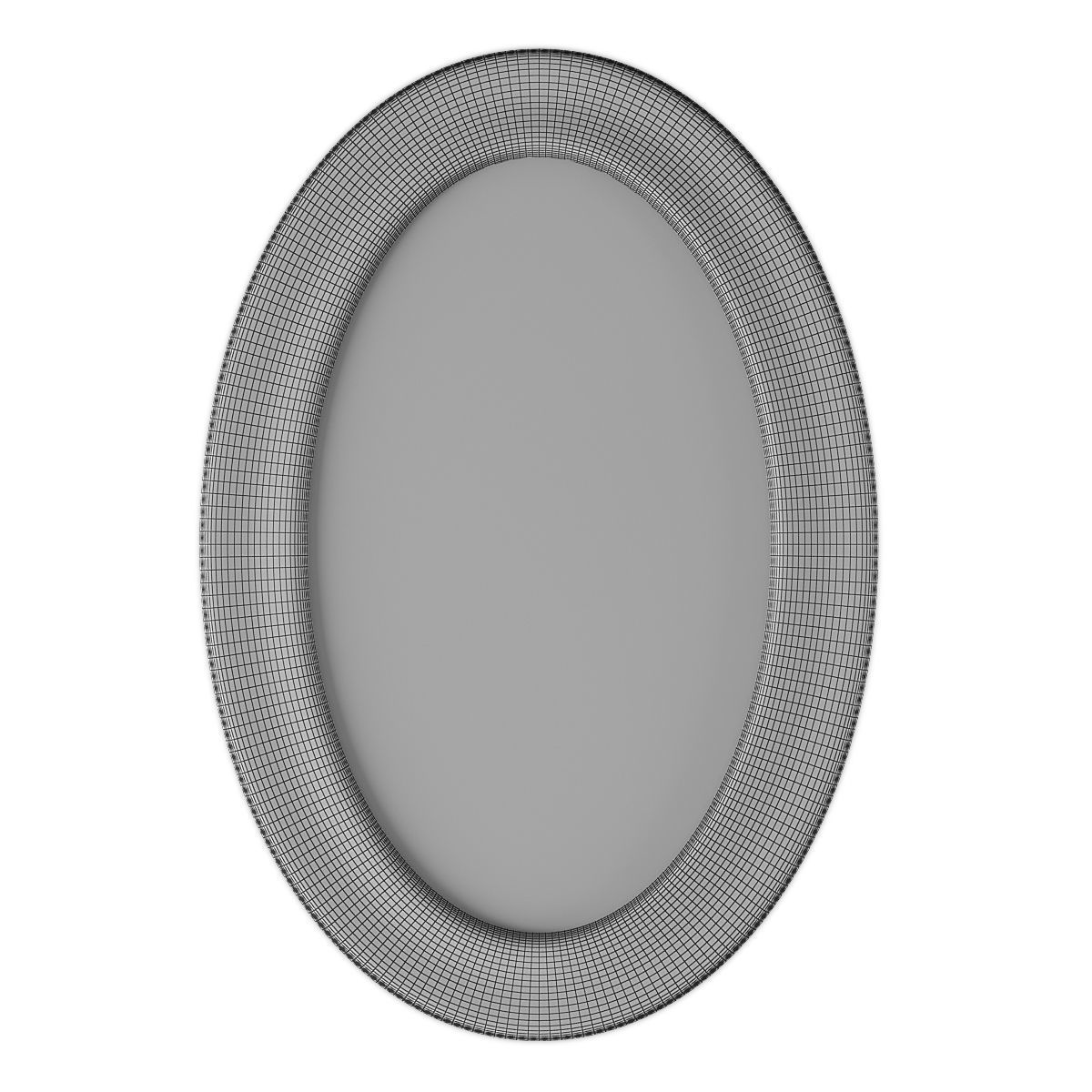 Mirror 015 Low-poly 3D model_1