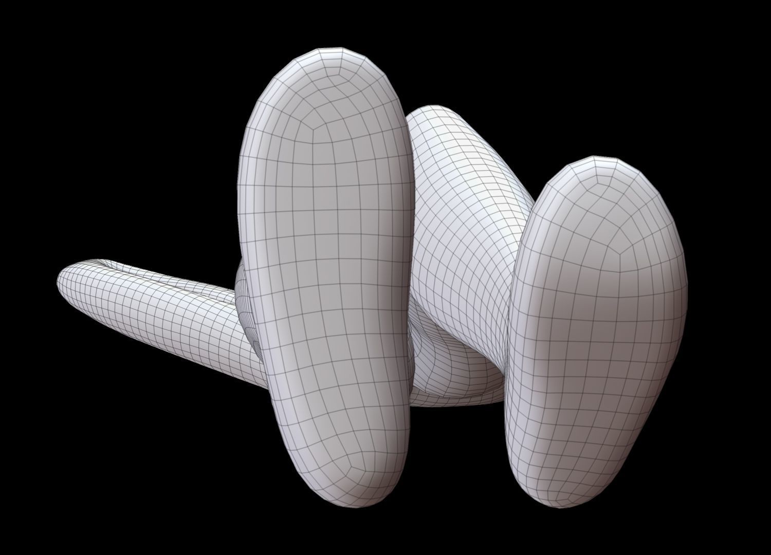 Mannequin Female 3D model_19