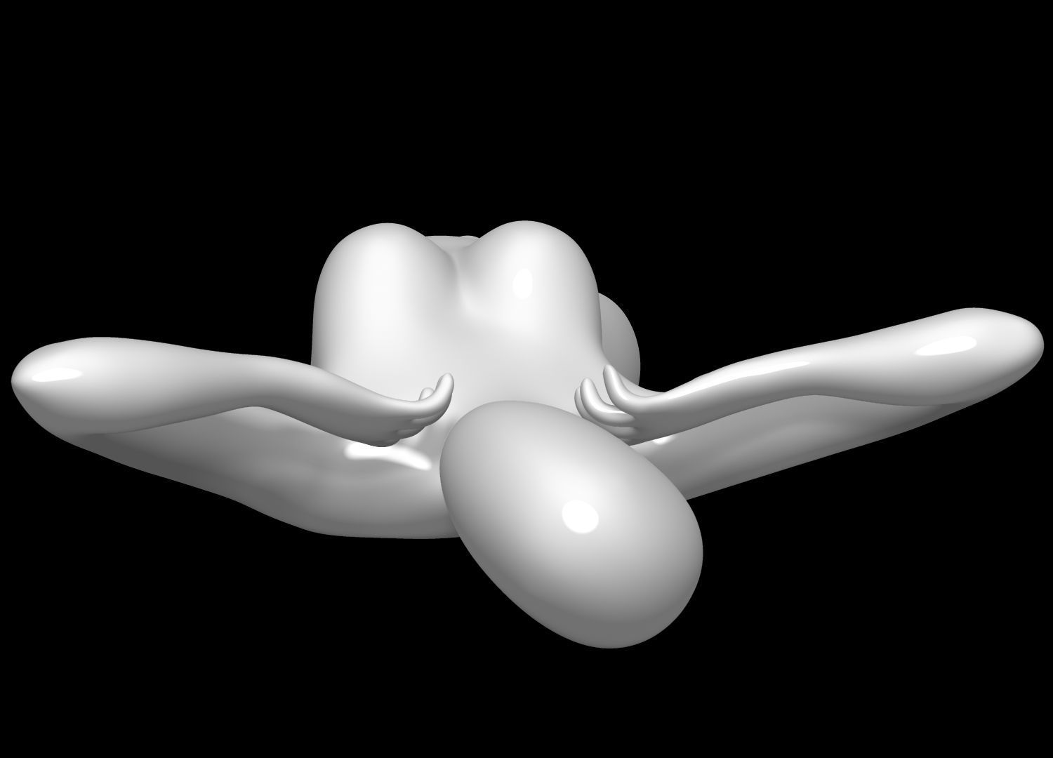 Mannequin Female 3D model_8