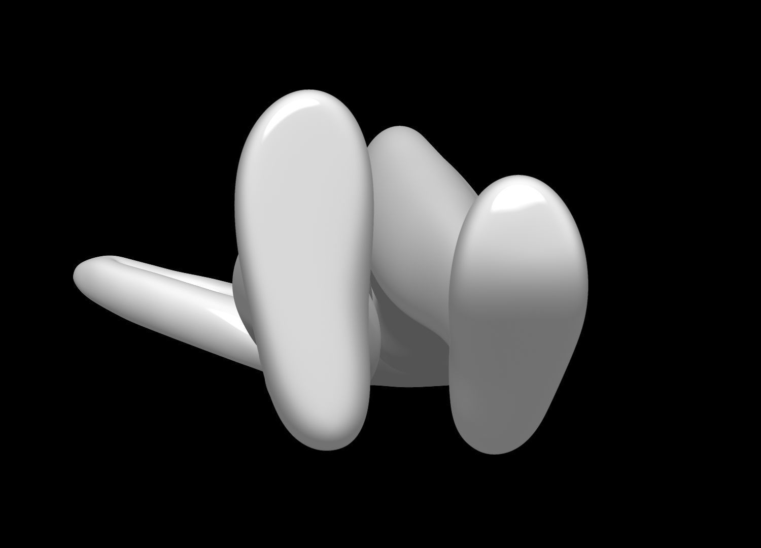 Mannequin Female 3D model_9