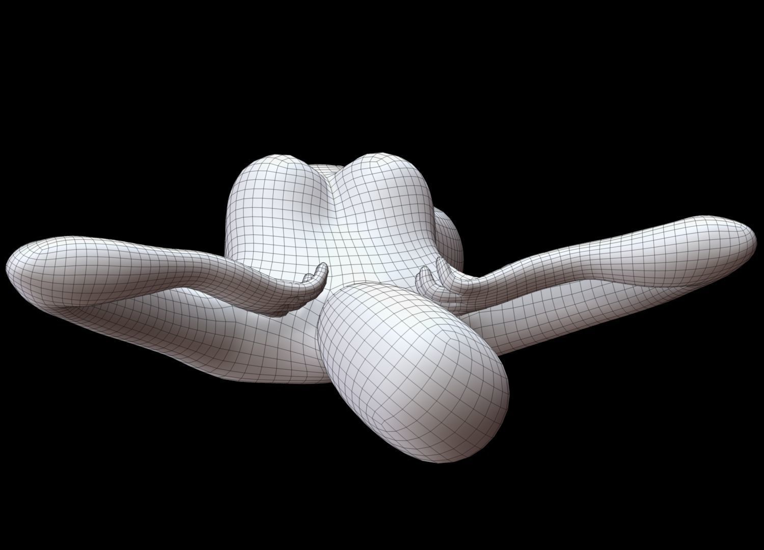 Mannequin Female 3D model_18