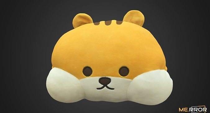 Squirrel Cushion 3D model 5
