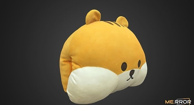Squirrel Cushion 3D model 4