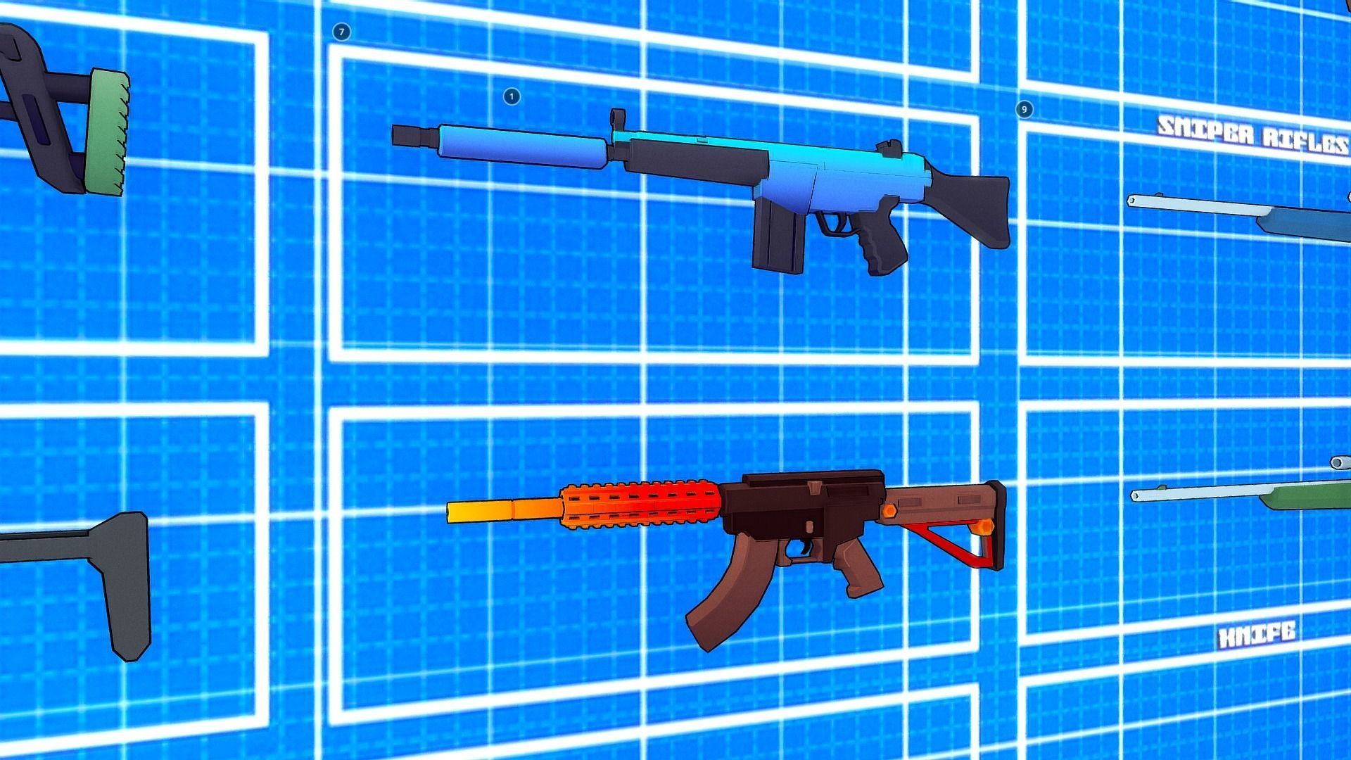 Stylize Low Poly Weapon Pack Low-poly 3D model_5