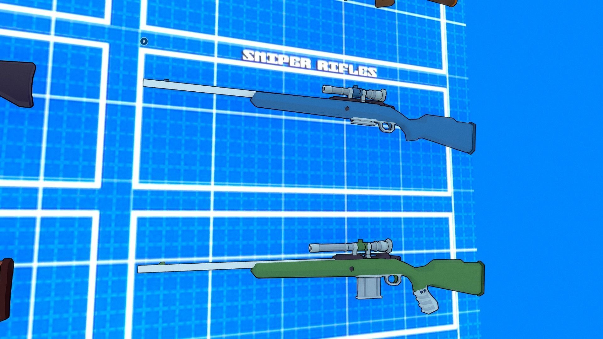 Stylize Low Poly Weapon Pack Low-poly 3D model_6