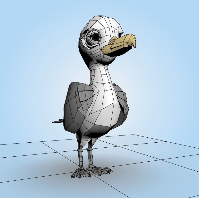 Albatross 3D model_7