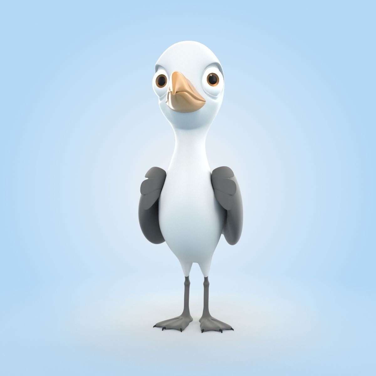 Albatross 3D model_5