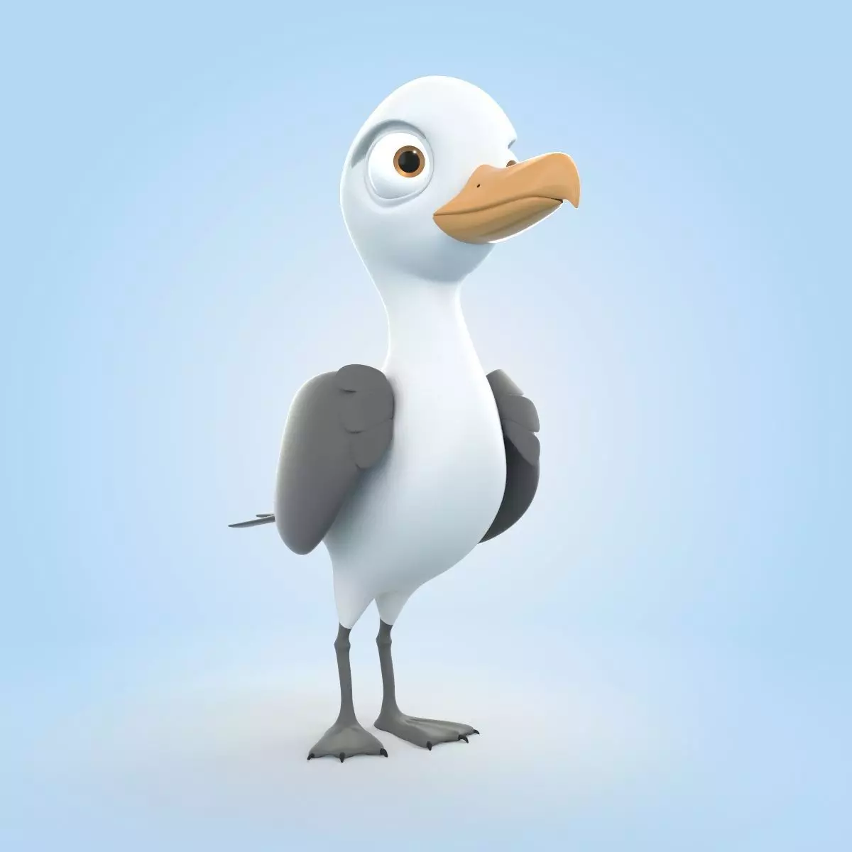 Albatross 3D model_0