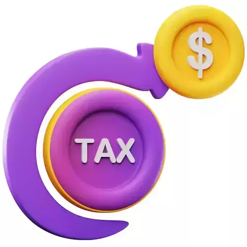 Tax Refund 3D Icon