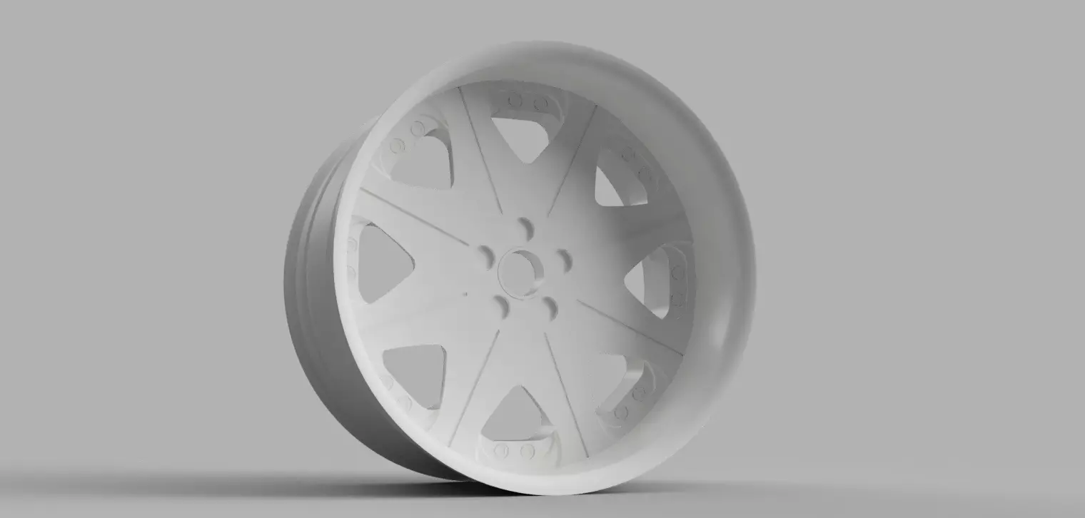  12MM HEX RC Wheels Leon Hardiritt Waffe with and without tires 3D print model_0