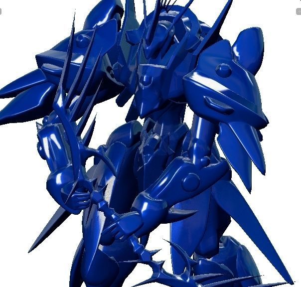 RISING FORCE ONLINE FIGURE - ACCTERIA 3D model 3D printable | CGTrader