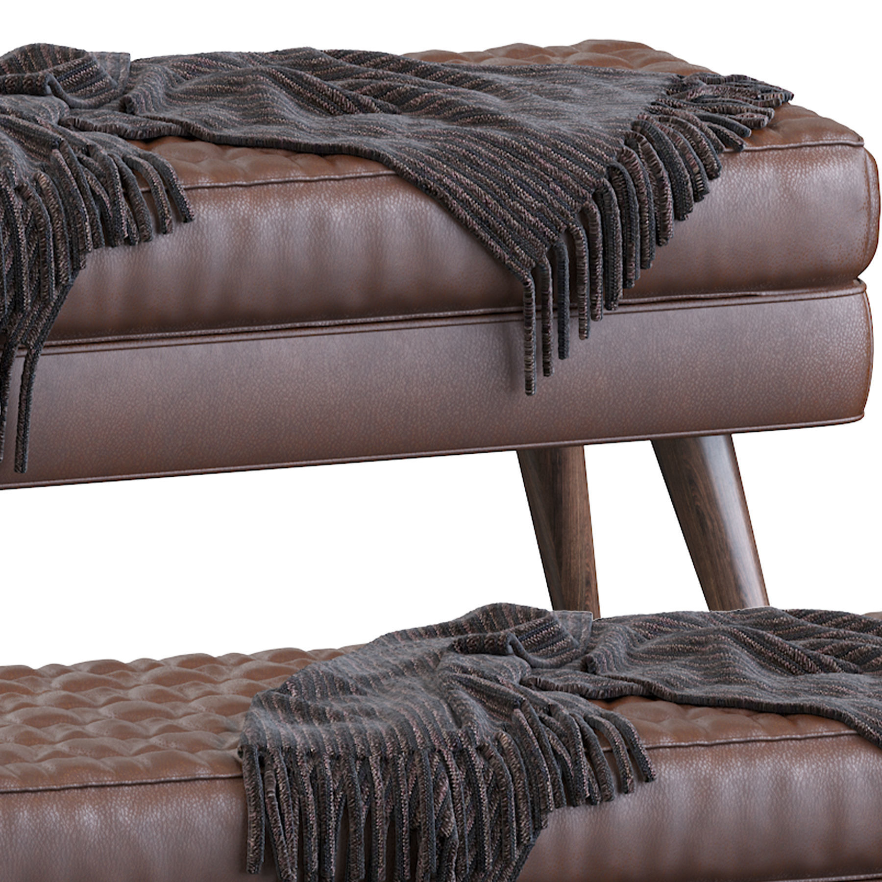 Bench seat Corolle 3D model_6