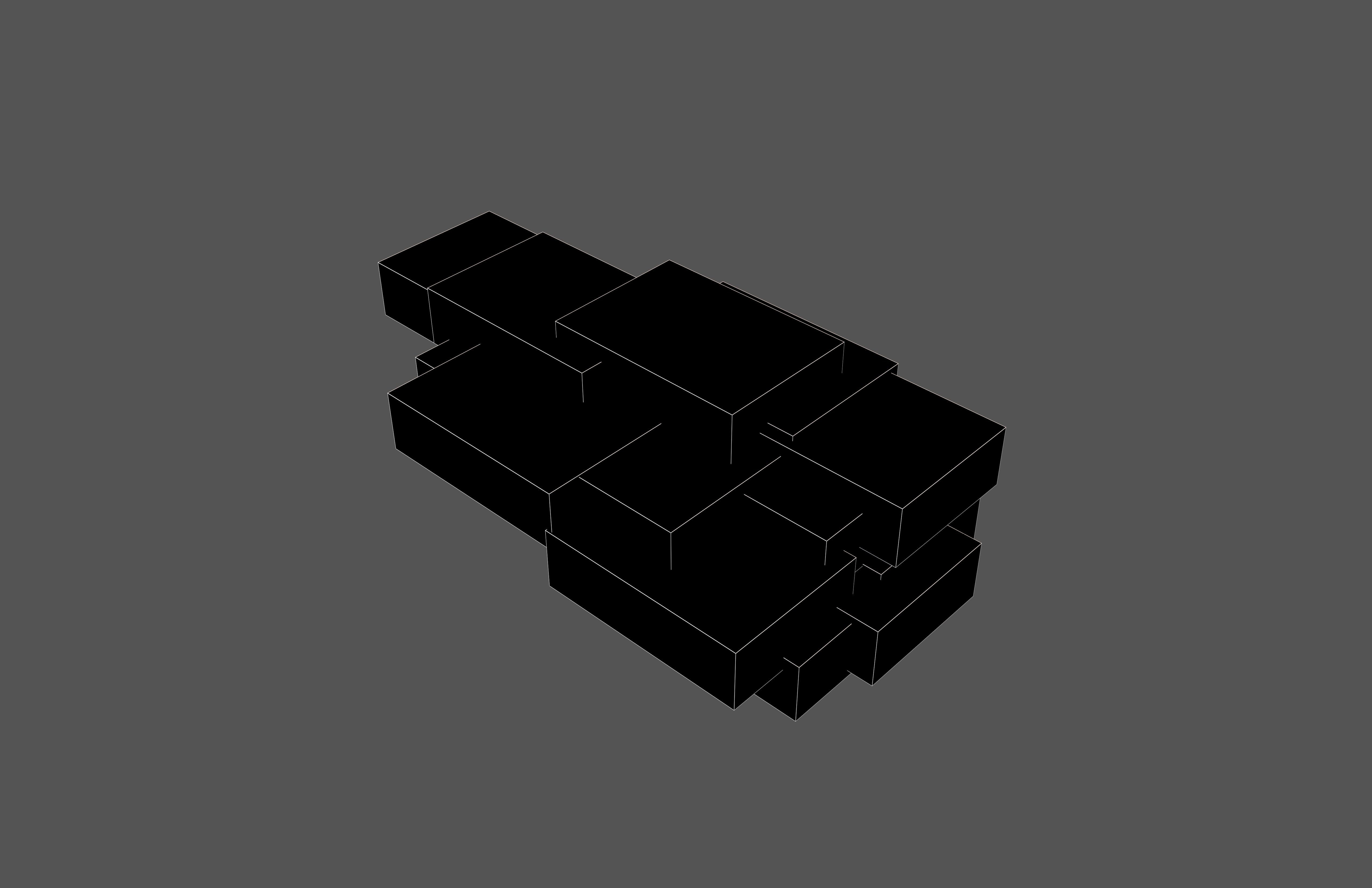 Simple Cloud v1 001 Low-poly 3D model_5