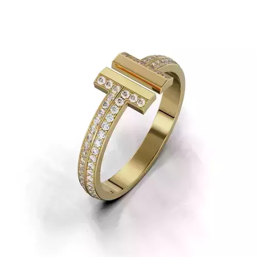 Pave Rings Woman 12