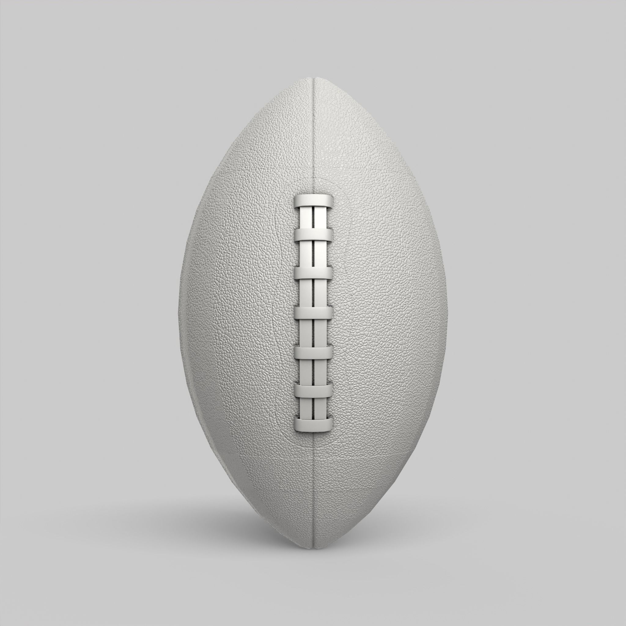 Rugby Ball American Football Classic Standard Low-poly 3D model_15
