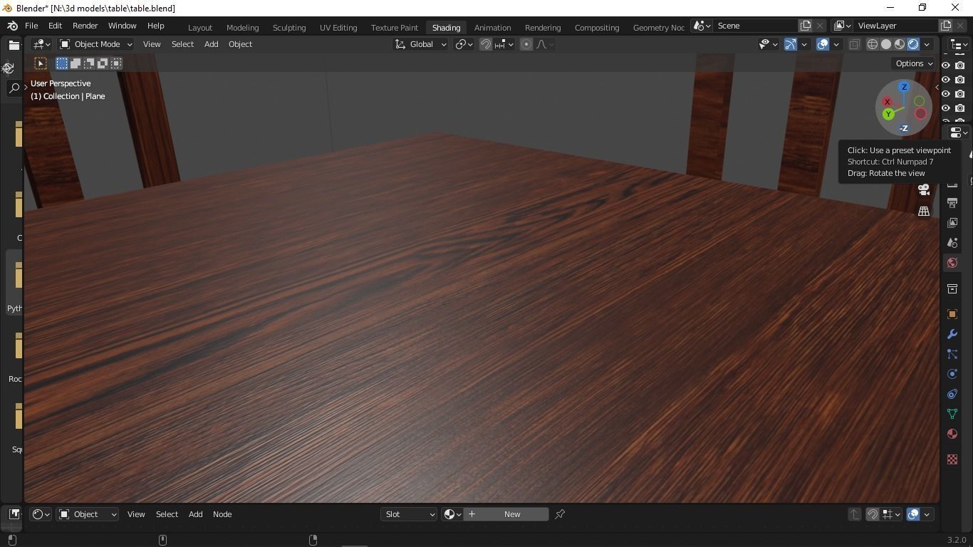 training table 3d model Free 3D model_9