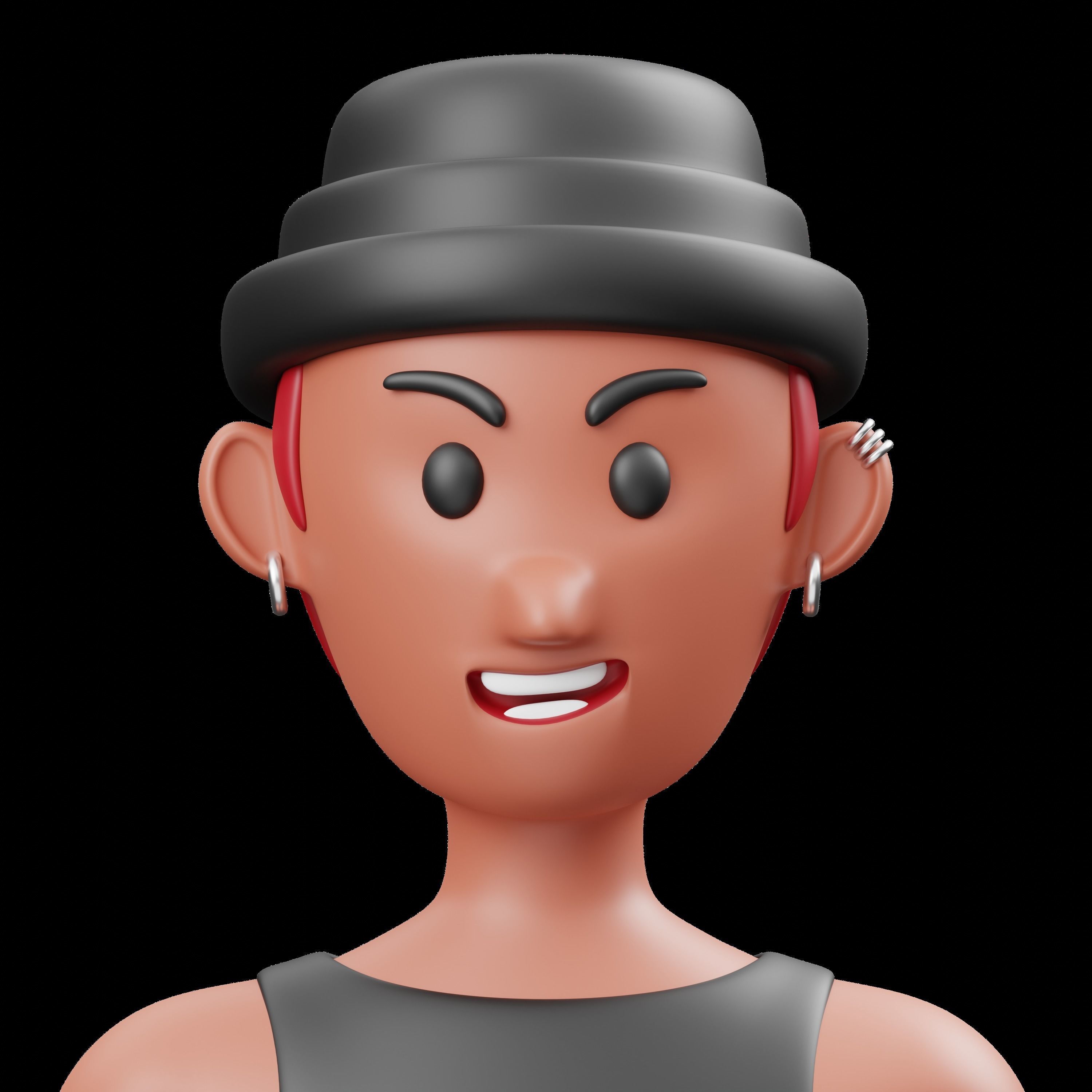 Realistic 3D Avatar for Video Games  Animation  3D model_17