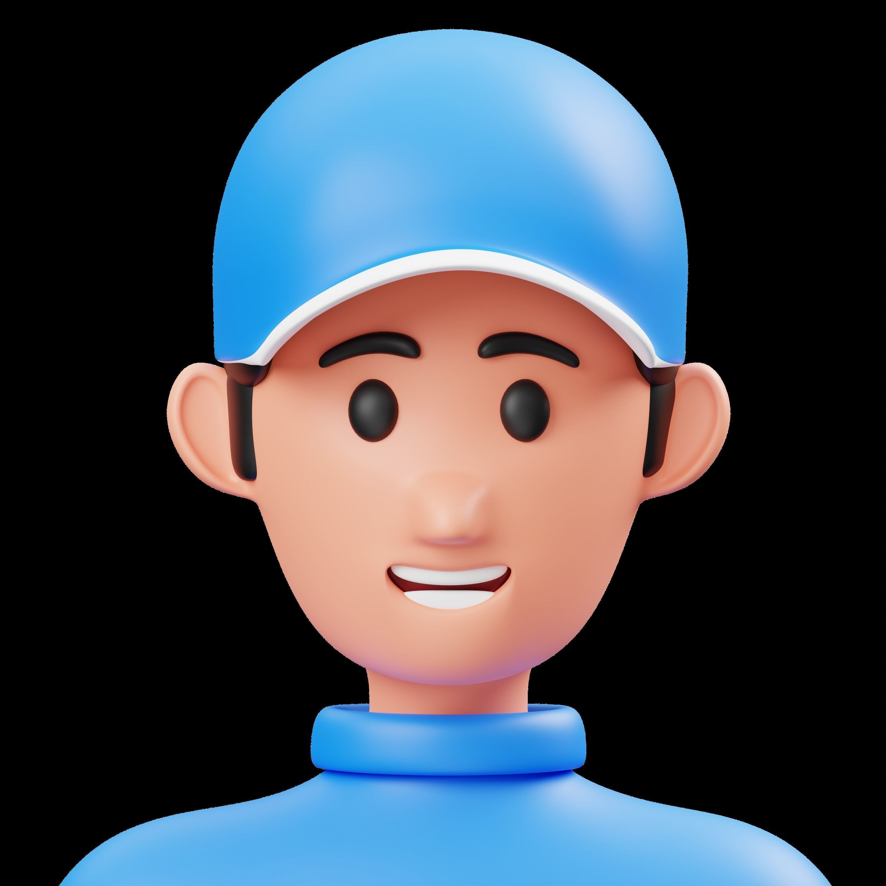 Realistic 3D Avatar for Video Games  Animation  3D model_11