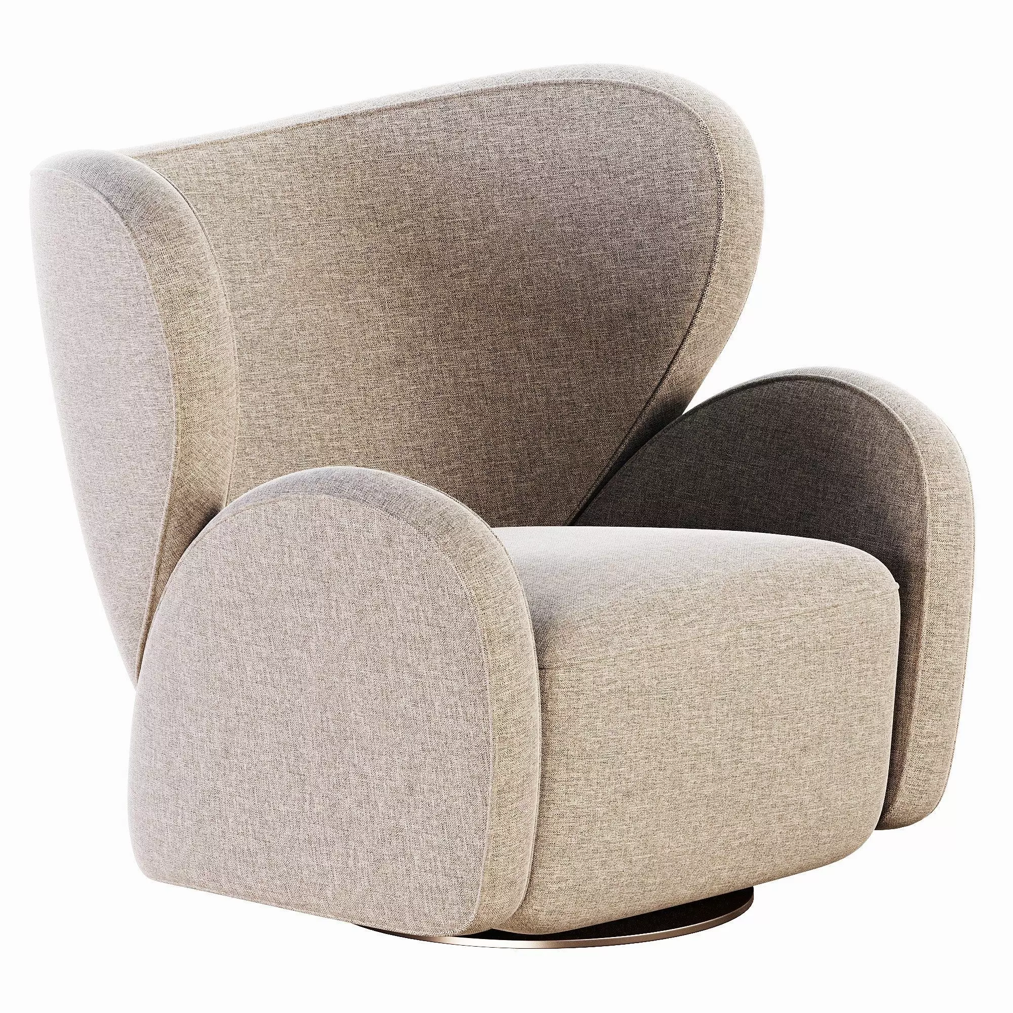 BIG BIG SWIVEL CHAIR 3D model