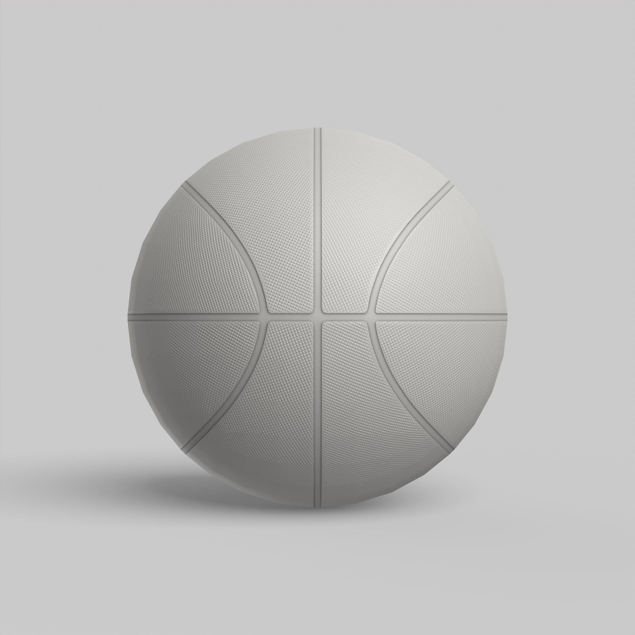 Basketball Ball NBA Classic Standard Low-poly 3D model_11