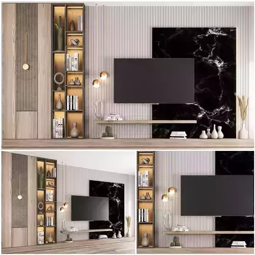 Tv Wall Set 03