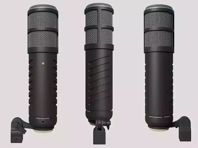 rode procaster microphone 3D model