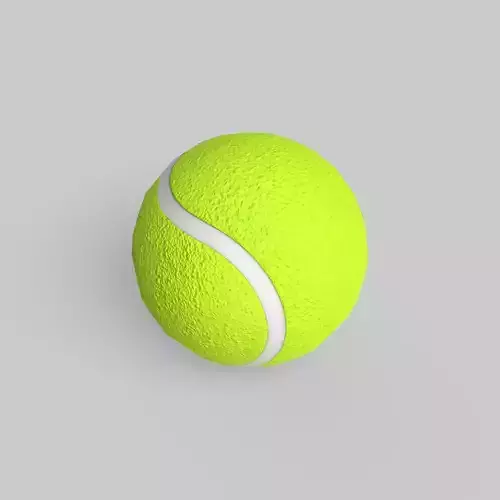 Tennis Ball Classic Standard Low-poly 3D model