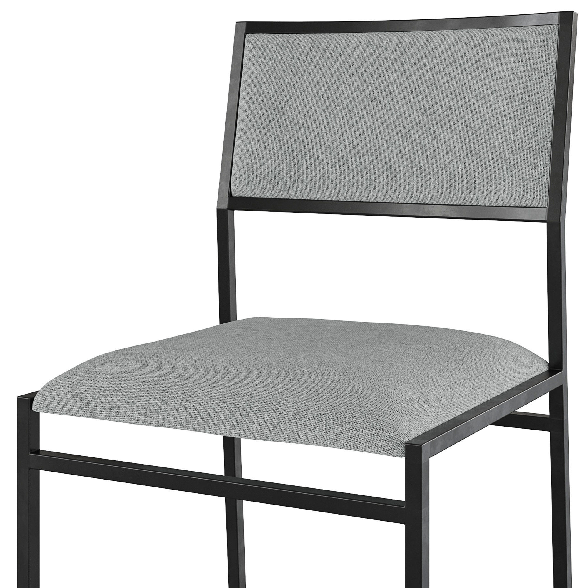Hardy Upholstered Bar Stool 3D model_4
