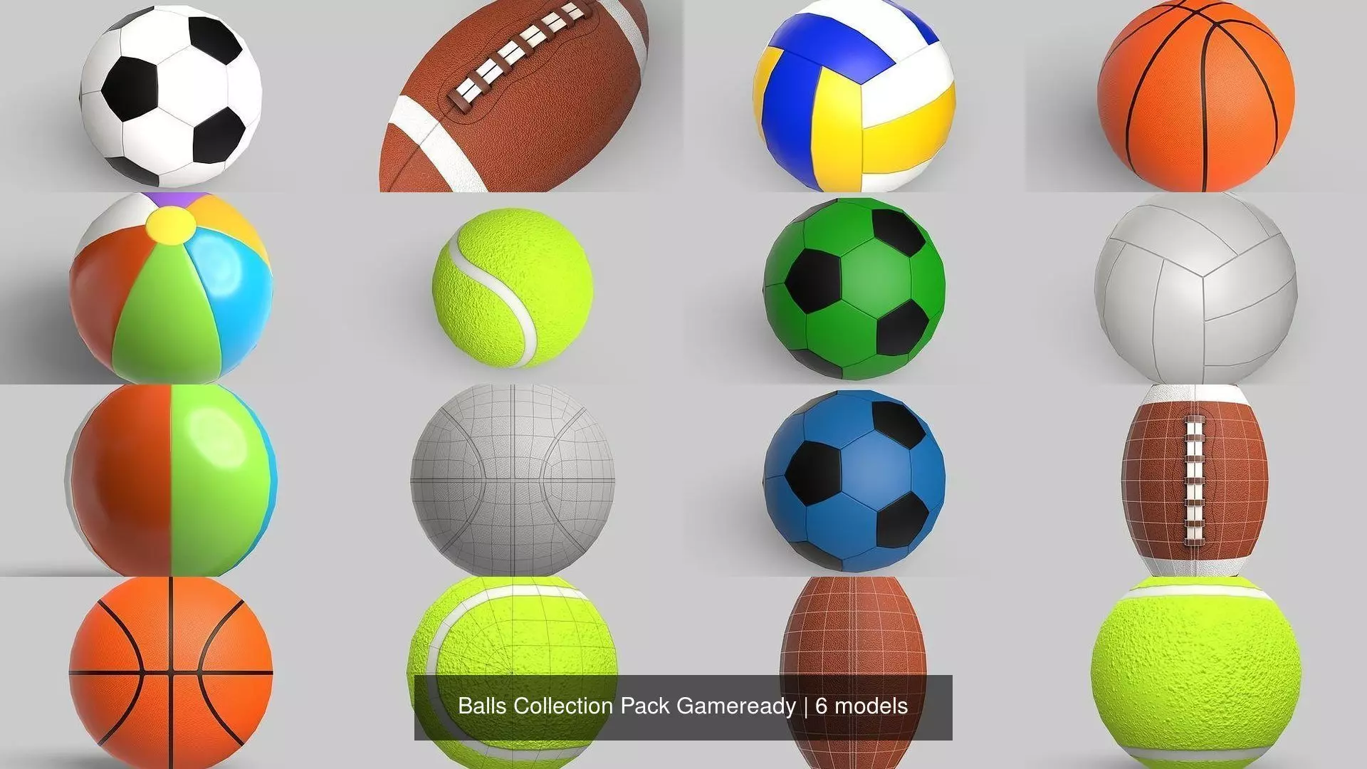 Balls Collection Pack Gameready _7