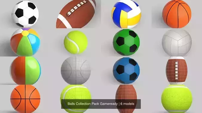 Balls Collection Pack Gameready