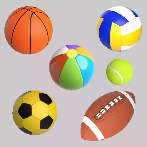 Balls Collection Pack Gameready 