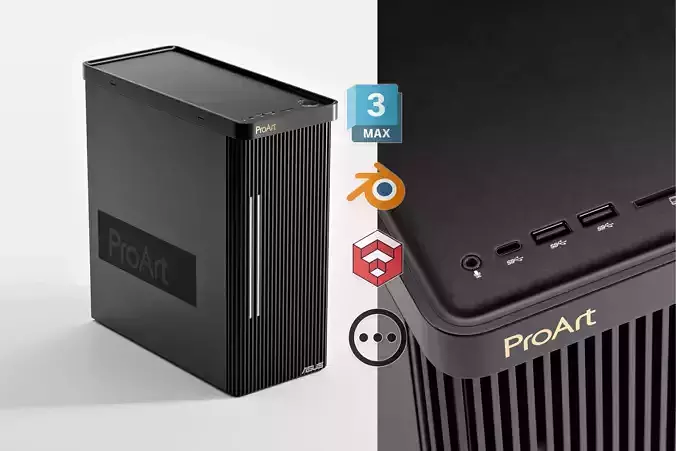 Asus ProArt Station PD5 - Workstation PC 3D model