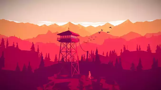 A Firewatch  Art 