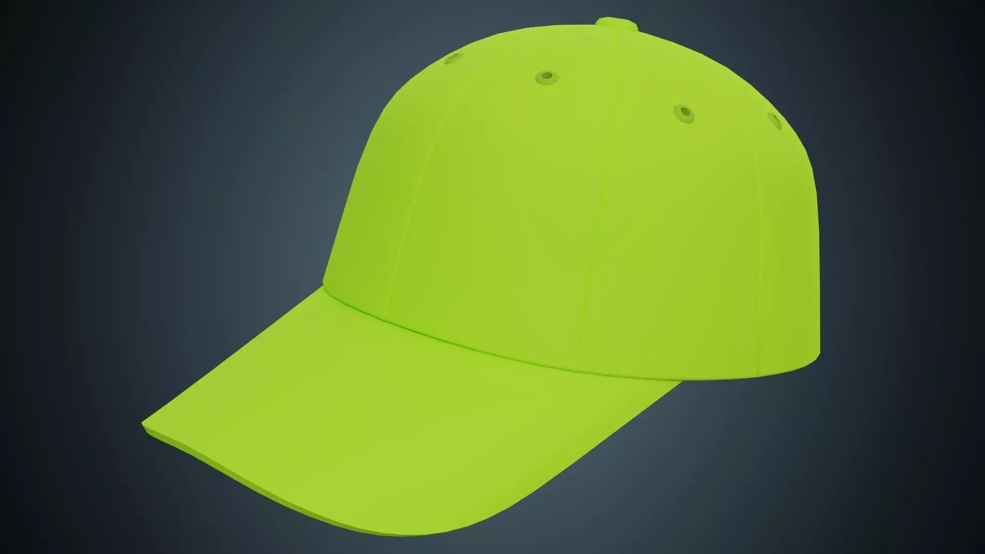 Baseball Cap 1 Basic 3D model_0